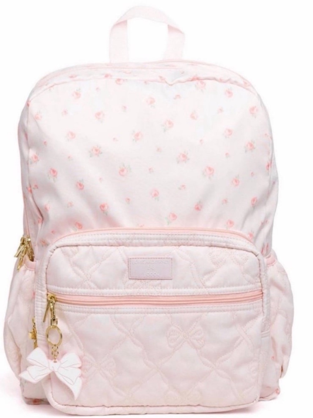 NWT LoveShackFancy x Target Pink Rose Print Backpack